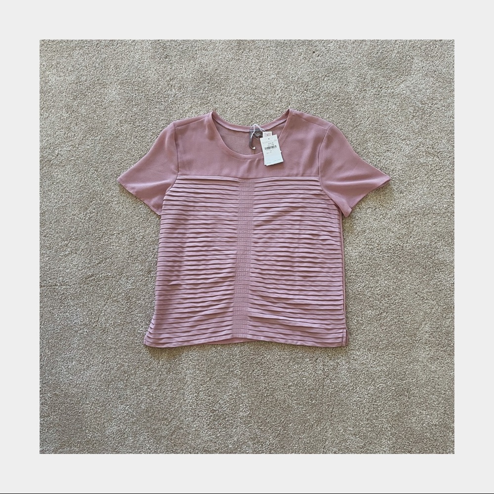 Nordstrom Mauve Blouse NWT